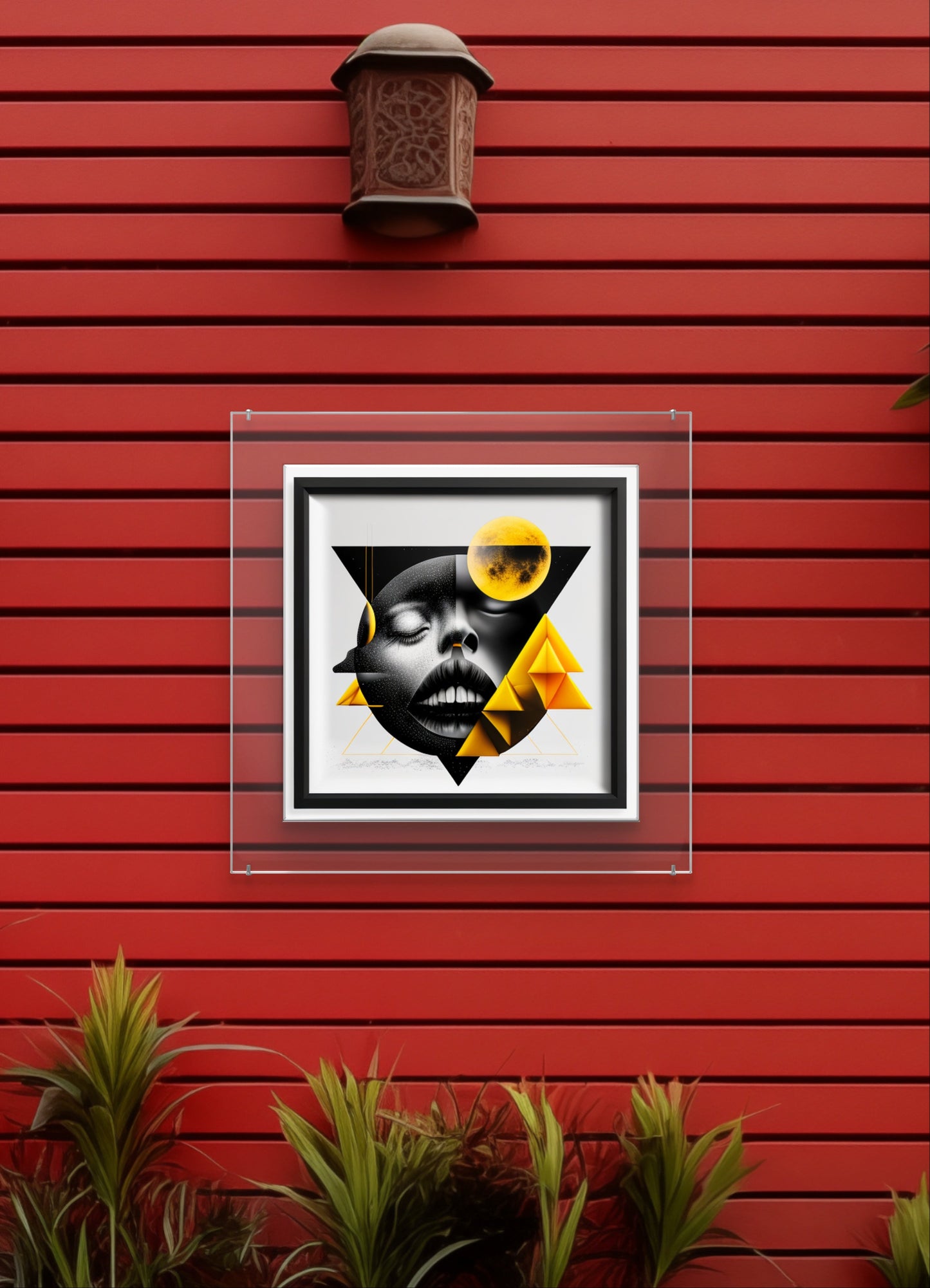 Baby Face Garden Wall