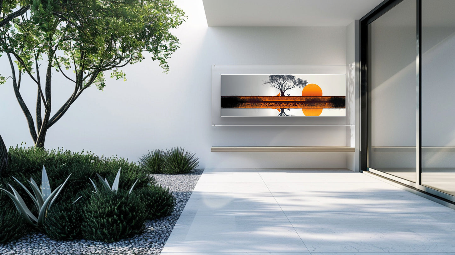 Deserted Tree Garden Wall Art