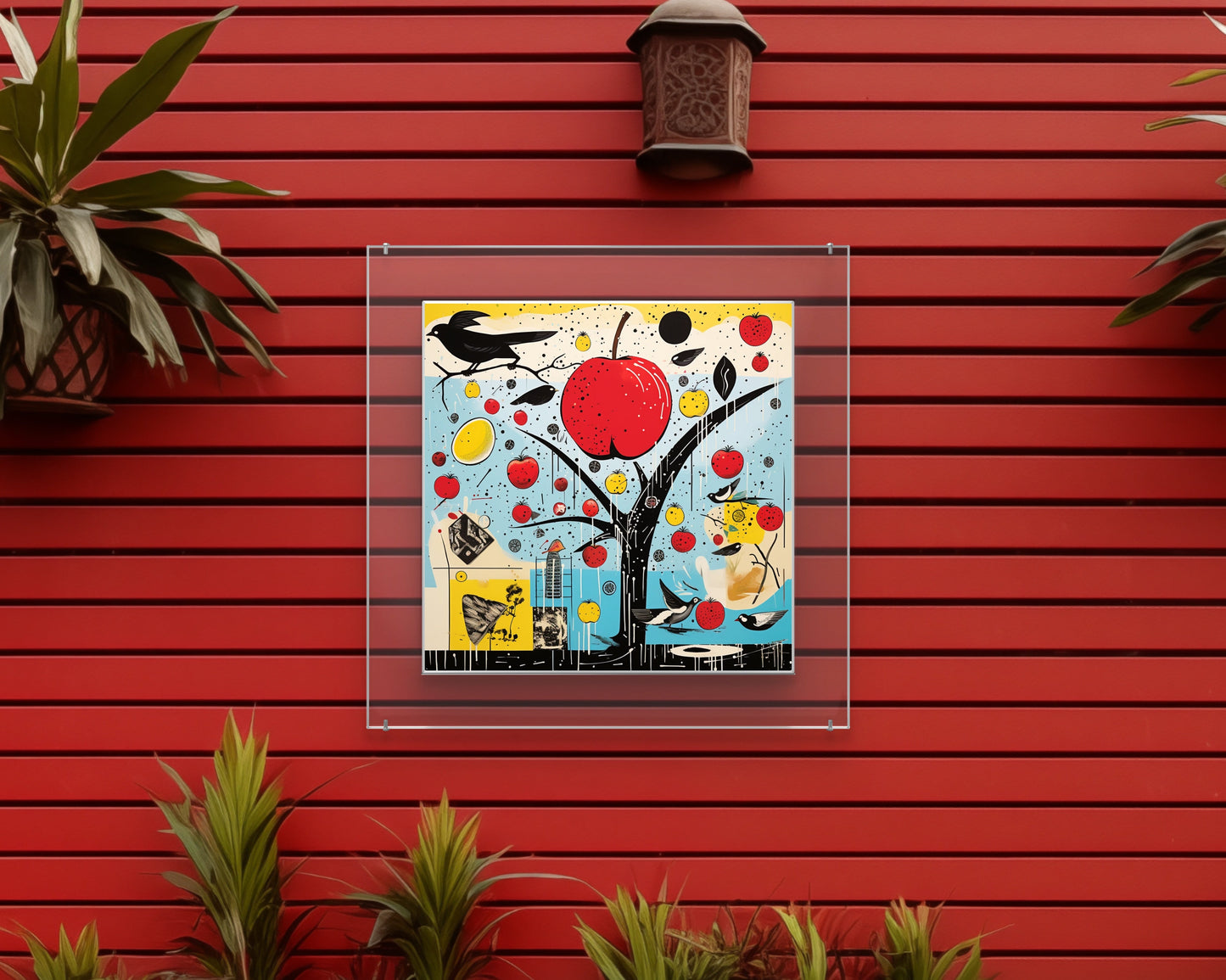 Apple Tree Garden Wall Art