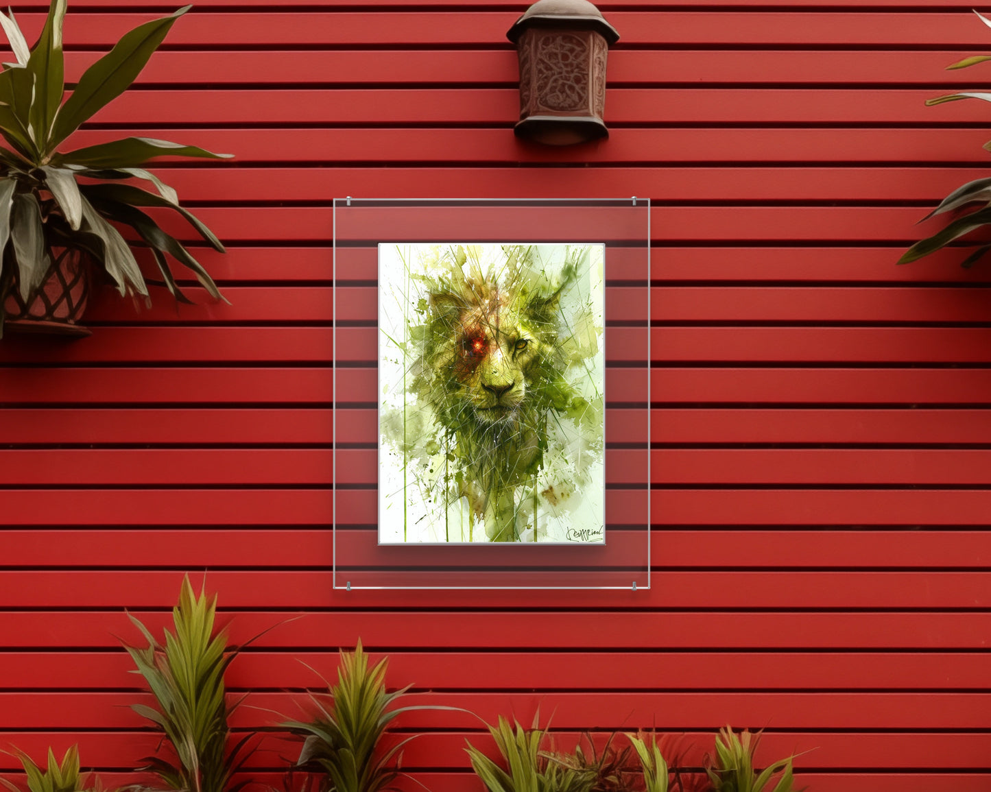 'Eco L' Garden Wall Art