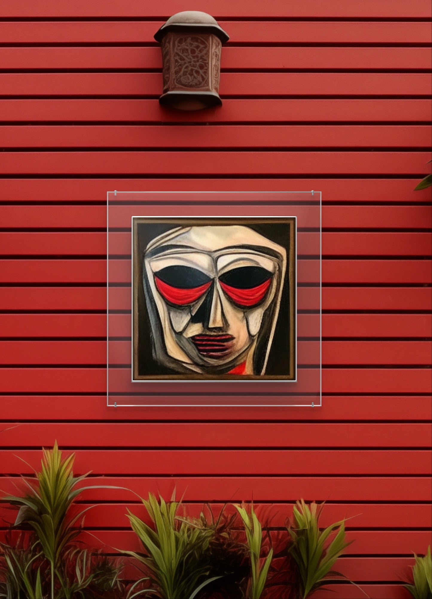 Beauty in The Eyes Garden Wall Art