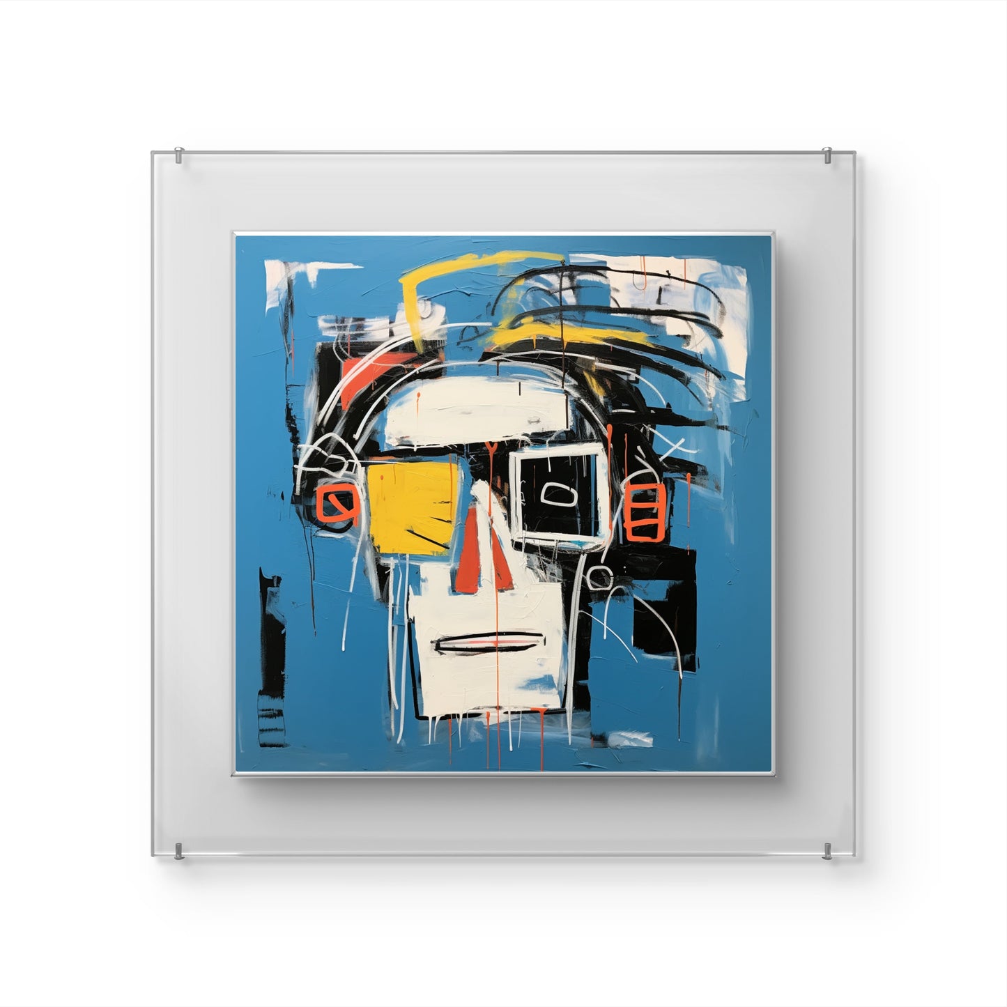 Monkey Cyborg Garden Wall Art