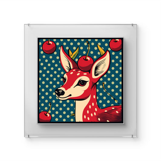 Baby Deer Garden Wall Art