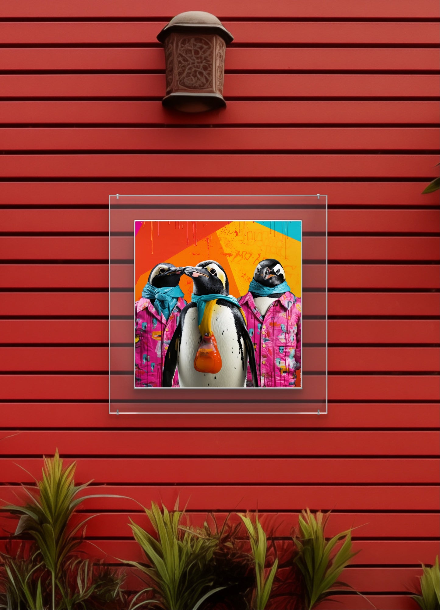 Three Cool Mates Garden Wall Art