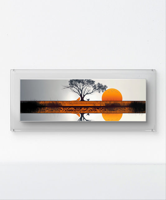 Deserted Tree  Garden Wall Art