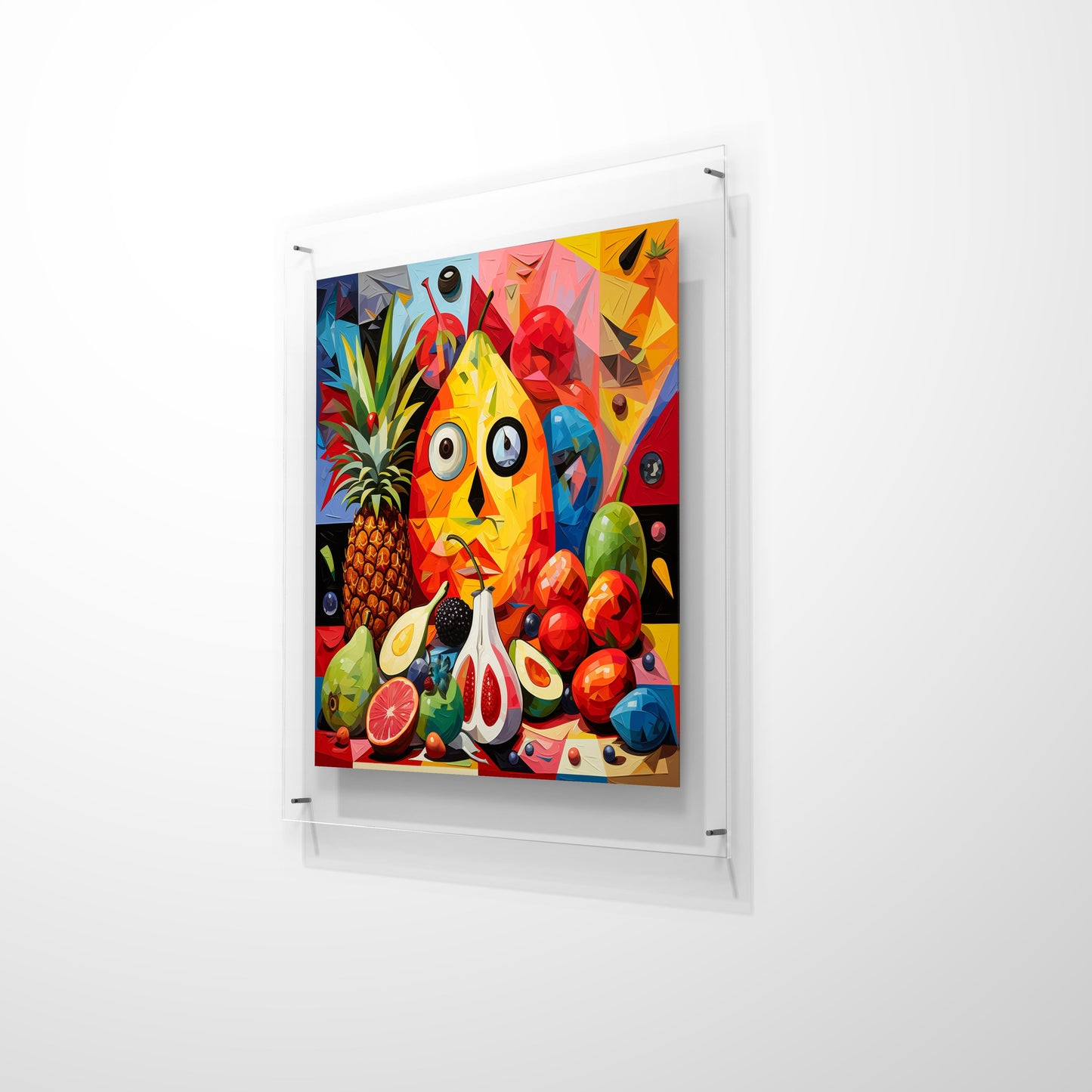 Suprised Fruits Garden Wall Art