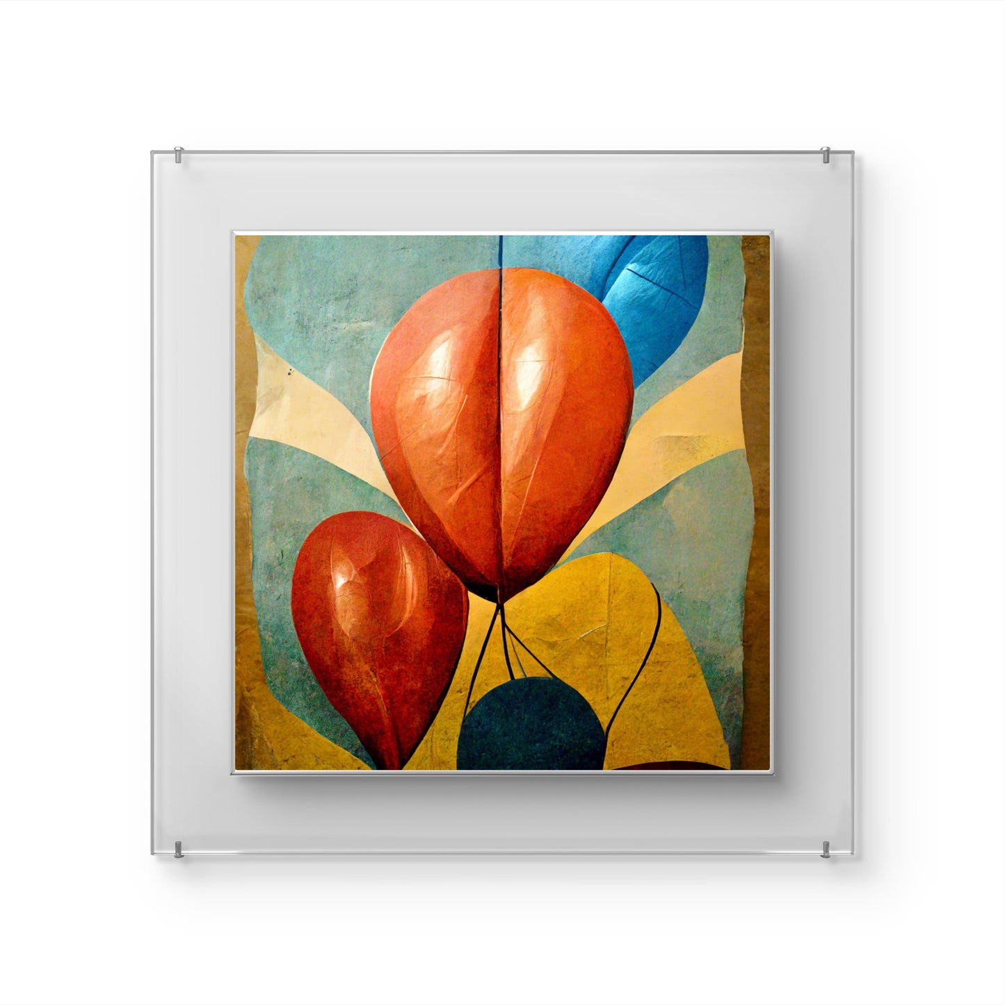 Balloon Cheeks Garden Wall Art