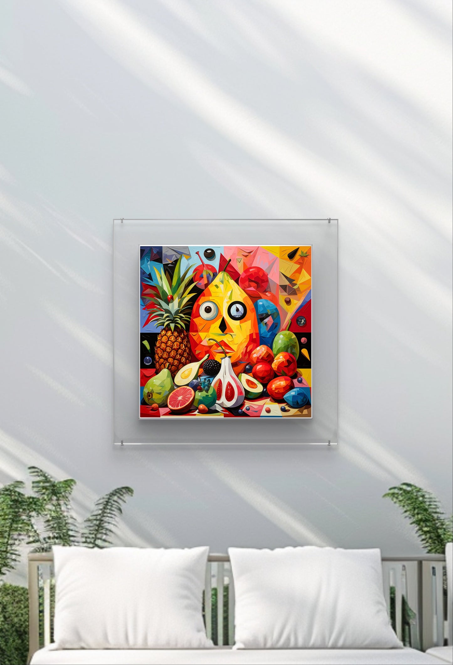 Suprised Fruits Garden Wall Art