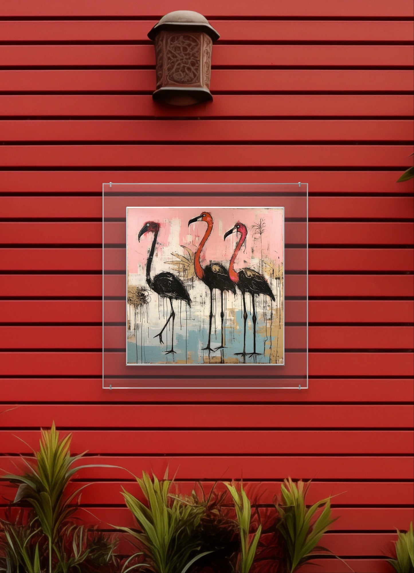 Three Amigos Garden Wall Art