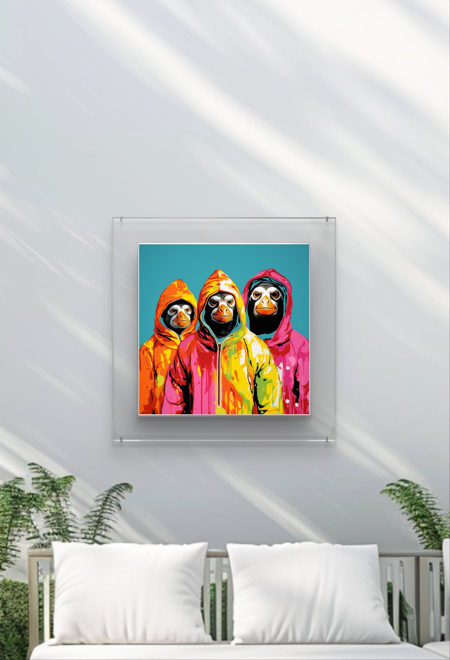 Three Cool Mates Garden Wall Art