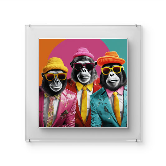 Three Cool Brothers Garden Wall Art