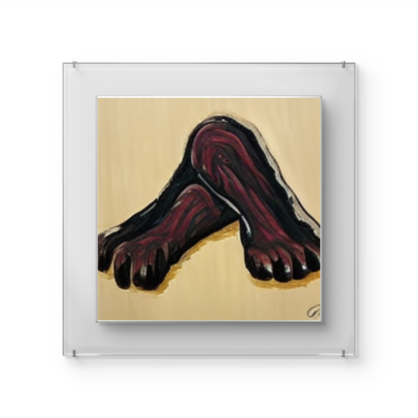 Featured Feet Garden Wall Art